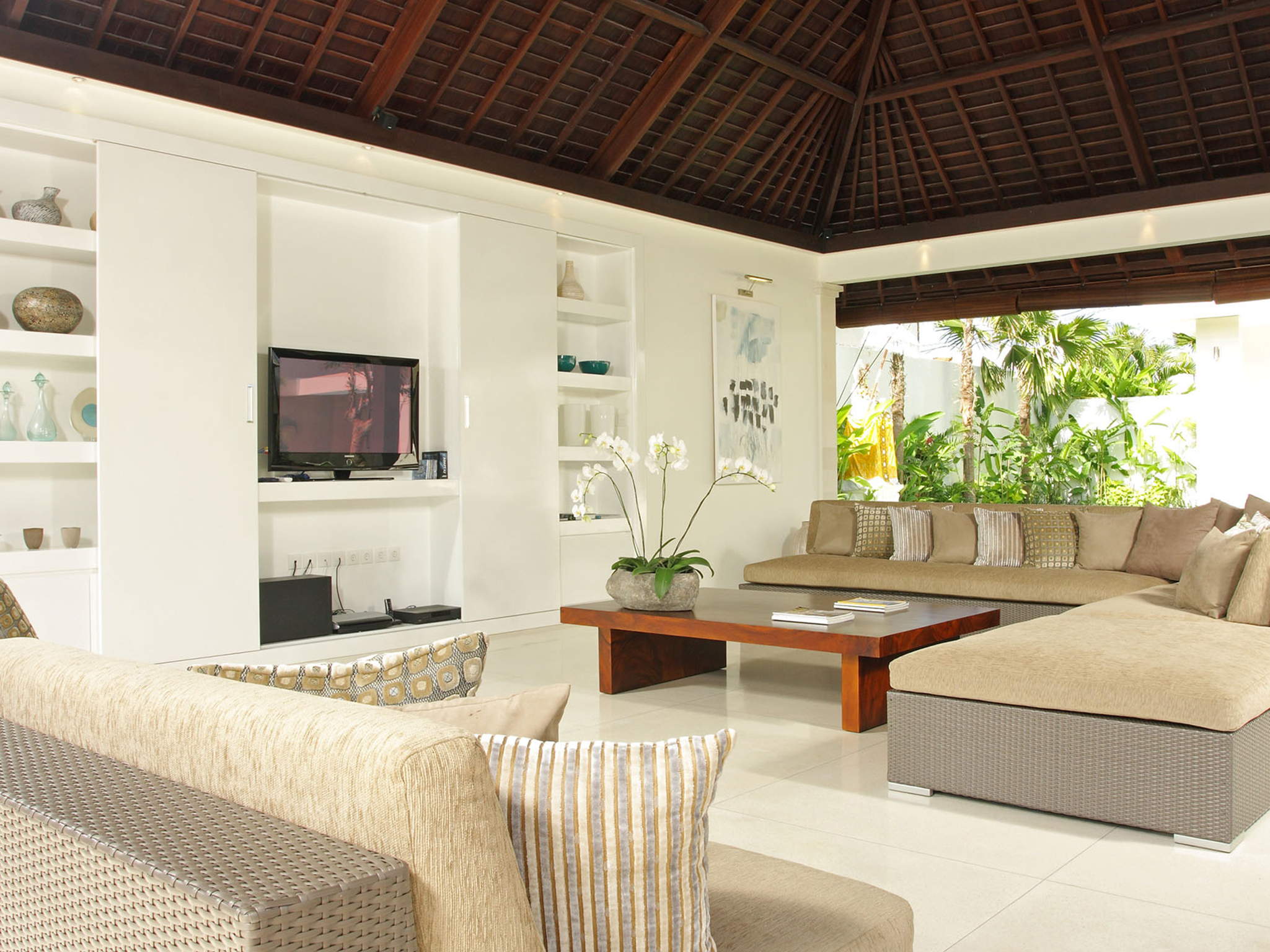 Villa Asante - Living area - Villa Asante, Canggu, Bali